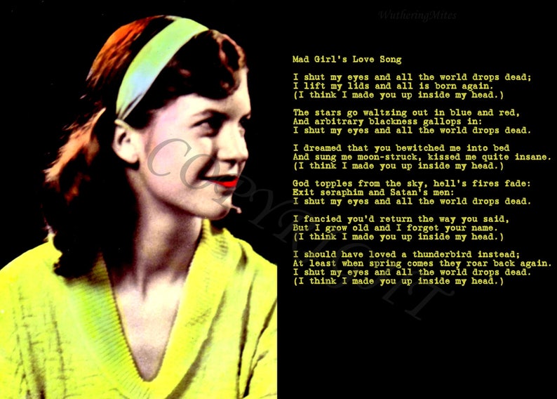 Sylvia Plath Poem Art 8 Designs image 5