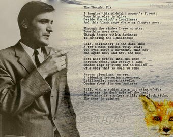 Ted Hughes 'The Thought Fox' Art