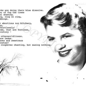 Sylvia Plath Poem Art 8 Designs image 8