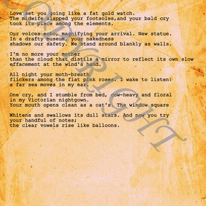 Sylvia Plath Poem Art 8 Designs image 9