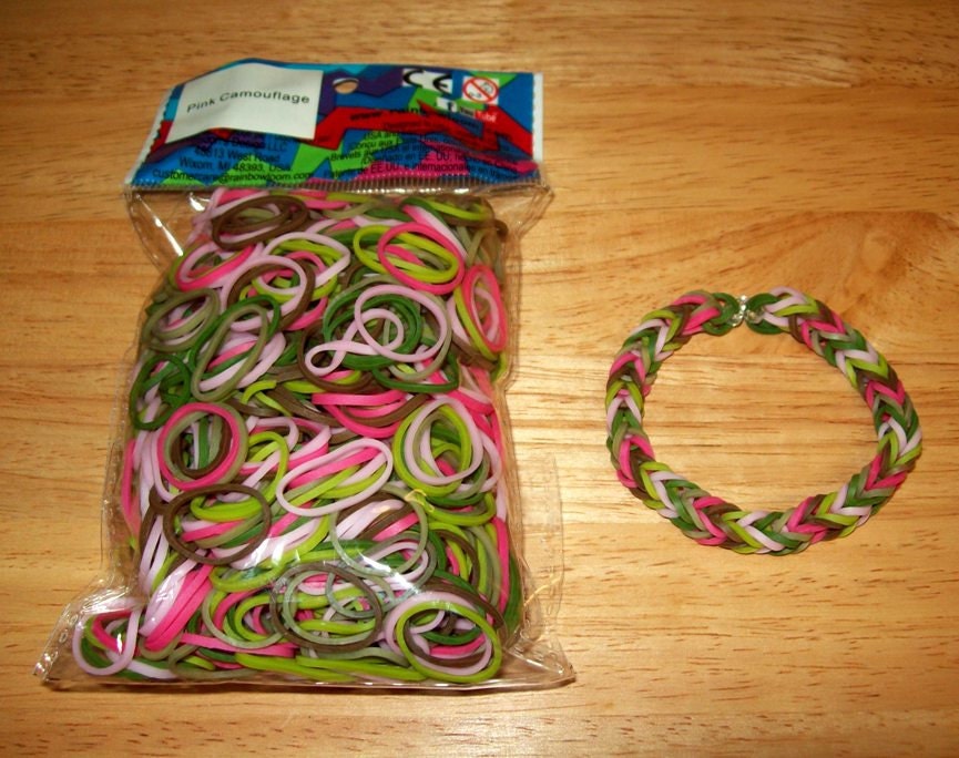 New 600 Pieces Rubber Bands 24 Clips For DIY Loom Charming Bracelet Anklet. 
