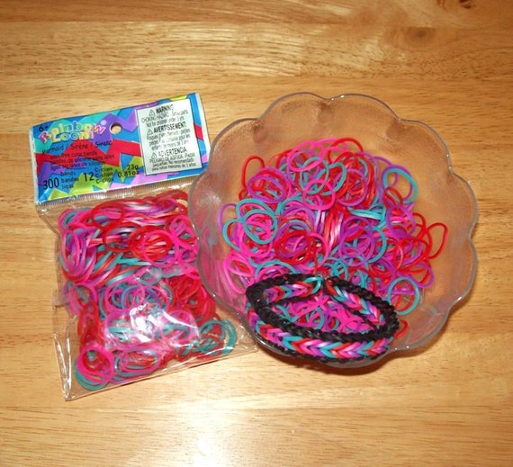 Rainbow Loom® Authentic Rubber Bands, New Colors Mermaid Silicone