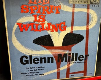 Glenn Miller The Spirit is Willing - vintage 45 vinyl record