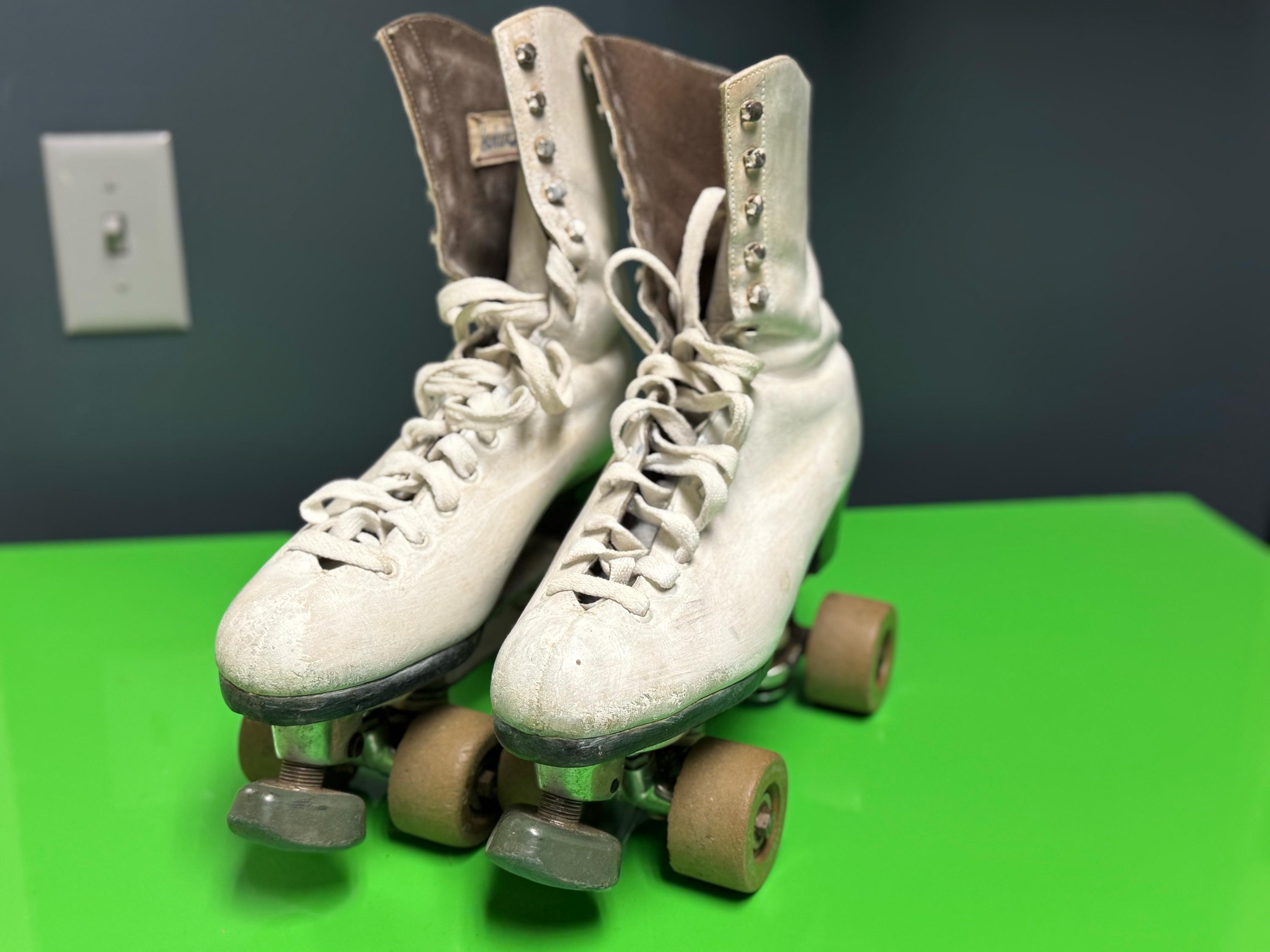 VTG Riedell 4R Quad Speed Skates Sure Grip Invader Org Maniac Men\'s 7 Women\'s 9 Riedell Inline & Roller Skating Equipment for sale | eBay main image 3