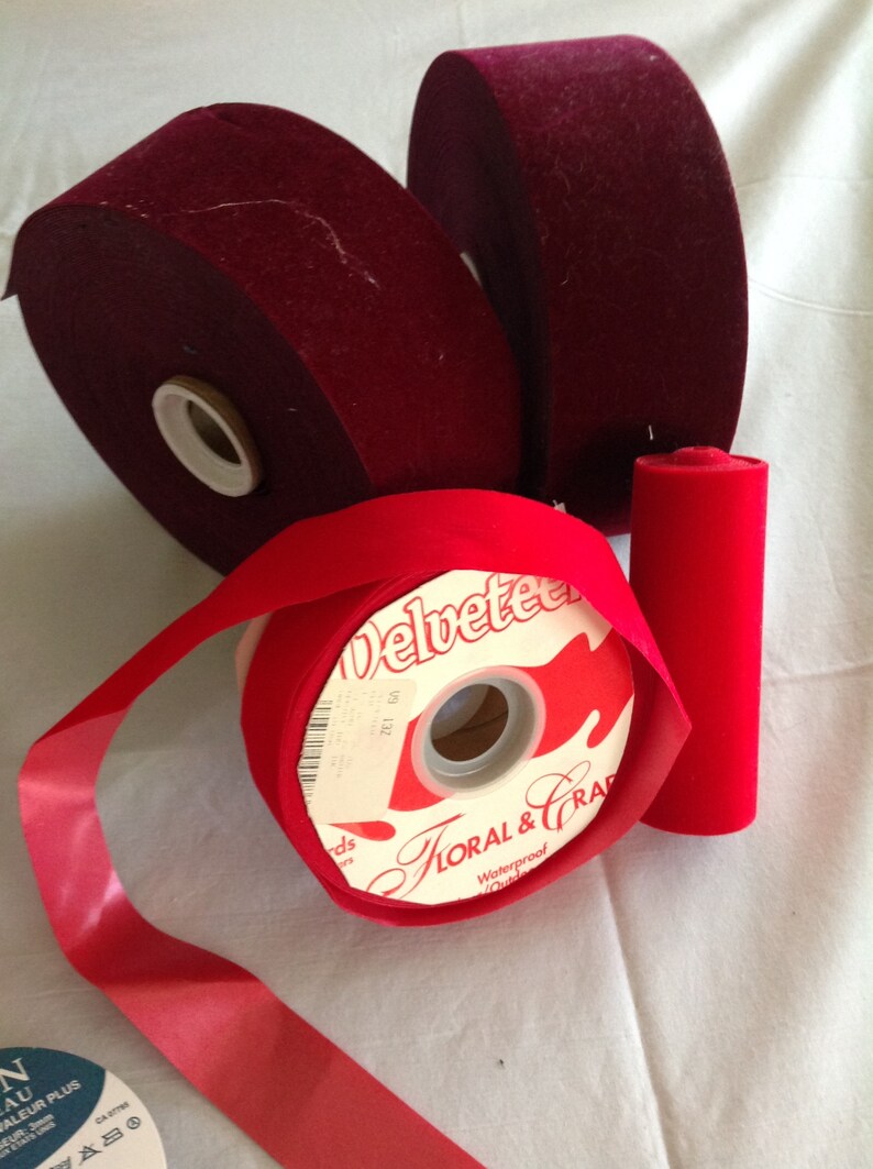 Ribbon, Spools and Spools of Ribbon Large Flat Rate Box of Ribbon ...