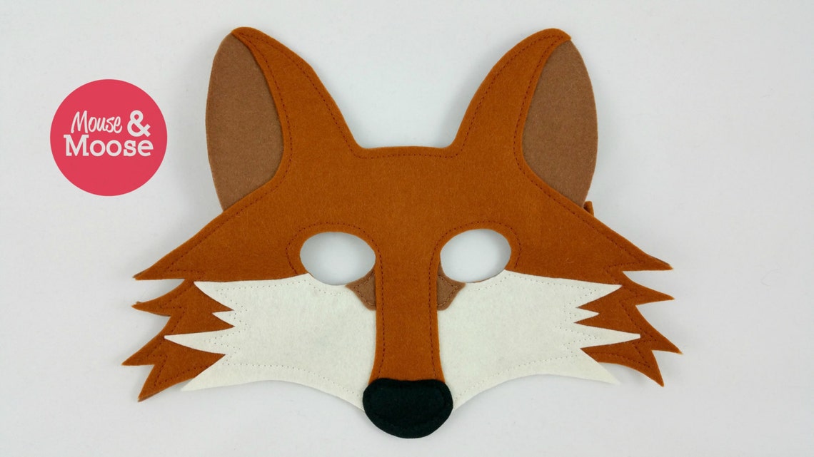 Pacific Northwest Collection Woodland animal masks Wolf | Etsy