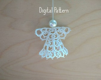 Tatting Pattern Cathedral Angel