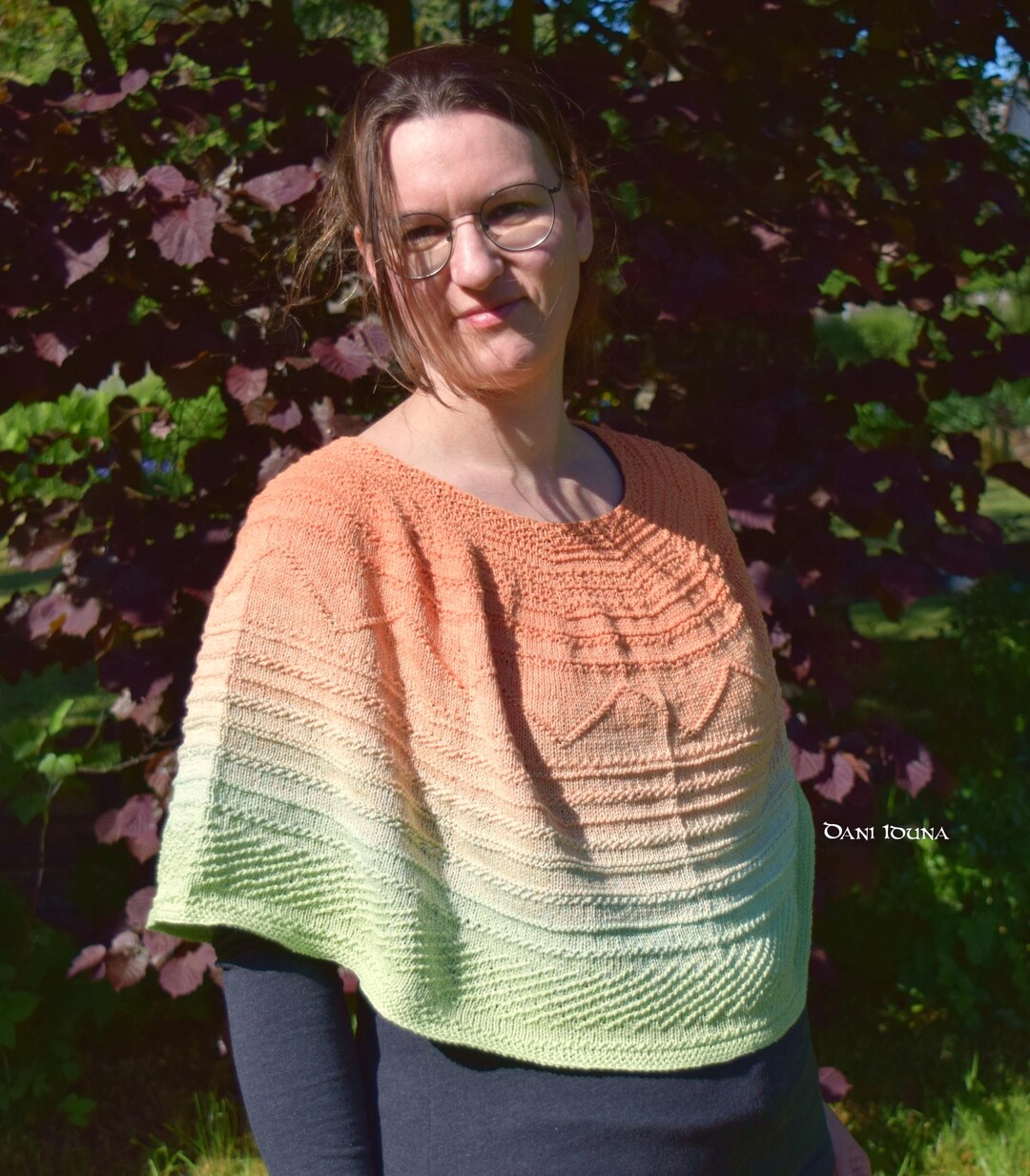 Inflatterer Short Poncho in Bright Colours, Shoulder Warmer and Flatterer - Etsy UK
