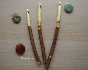 Maple crochet hooks / Unique pieces