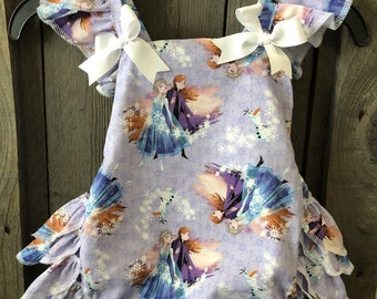 Disney Princess Dress Anna Frozen with Glitter /& Gems Long Sleeve MSRP $38.00