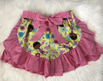 Girls Doc McStuffins Ruffle Shorts