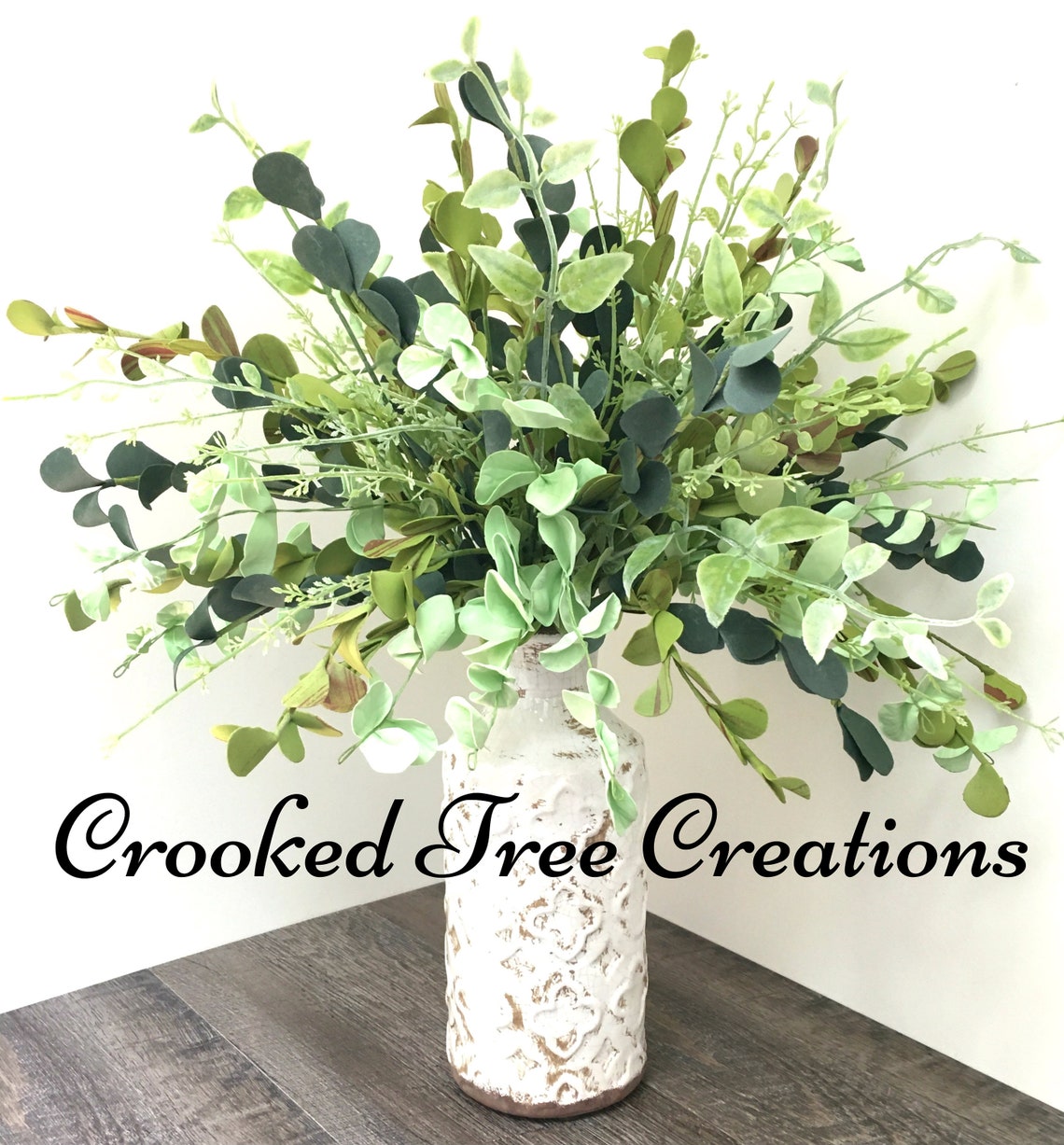 Greenery Bouquet Greenery Spray Vase Filler Greenery Spring Etsy