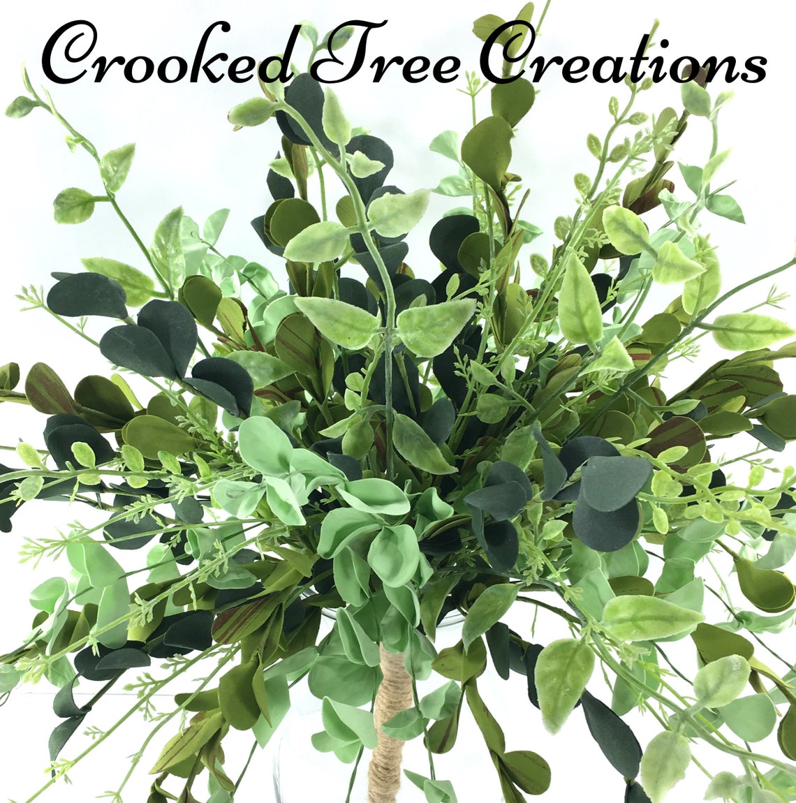 Greenery Bouquet Greenery Spray Vase Filler Greenery Spring Etsy