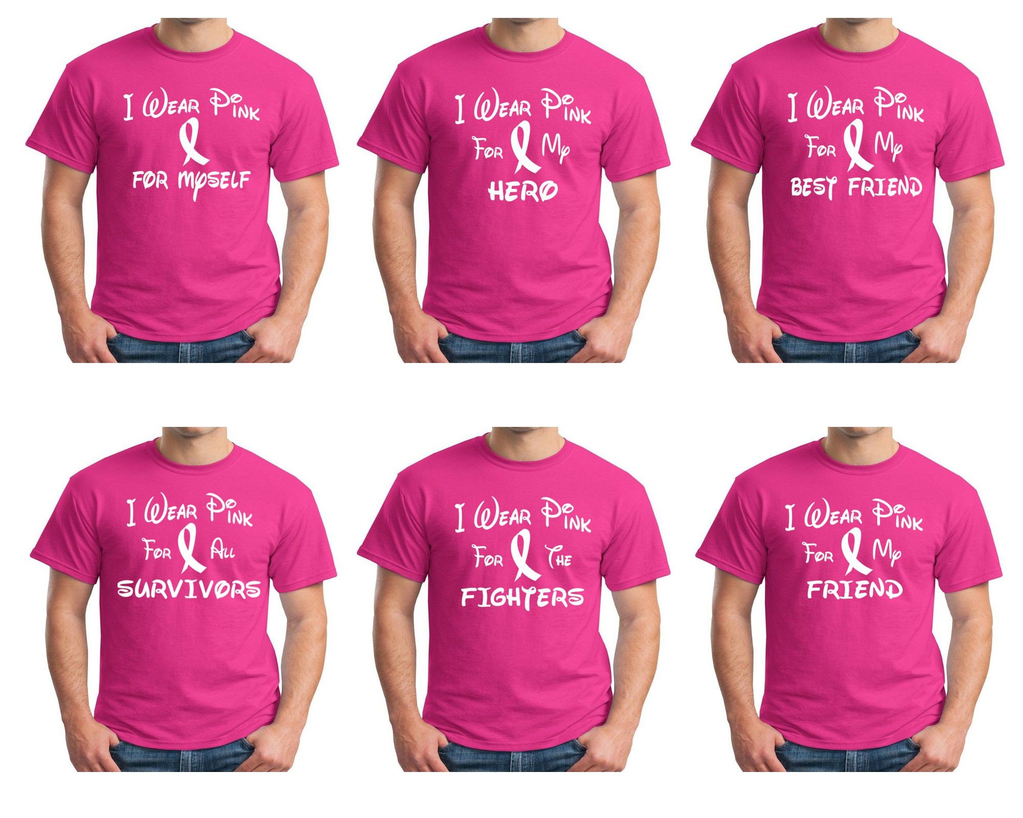  My Mama Is A Survivor Breast Cancer Awareness Wings Premium T- Shirt : Clothing, Shoes & Jewelry