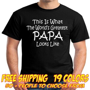 World's Greatest Grandpa Funny Gift Father's Day T-Shirt World's Greatest Grandpa Funny Gift Father's Day T-Shirt