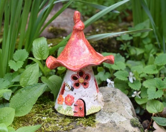 Ceramic Fairy House