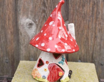 Ceramic Fairy House