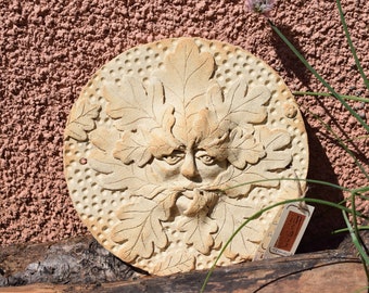 Stoneware Green Man for your conservatory or garden