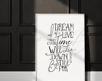 Digital Download Wall Art Printable Wall Art Love Quote Wall Art Practical Magic Wall Art Movie Quote Wall Art Gift For Her Valentines Day