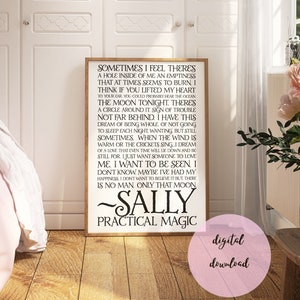 Digital Wall Art Printable Wall Art Movie Quote Wall Art Practical Magic Quote Wall Art Romantic Quote Wall Art Gift For Her Valentines Day
