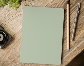 Sage Green Floral Journal: Softcover Lined Notebook
