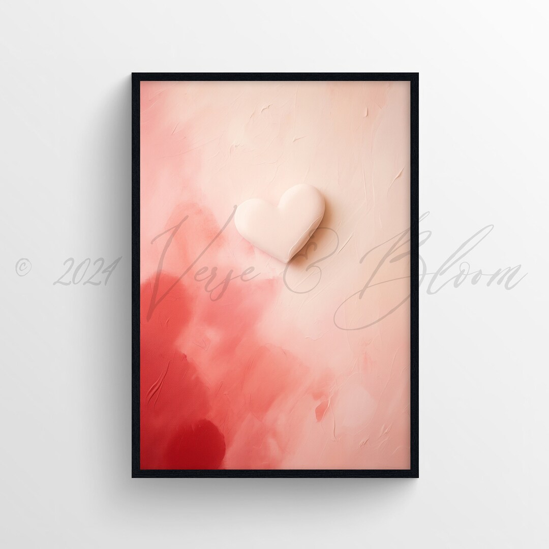 Digital Download Valentines Printable Valentine Art Instant Download ...