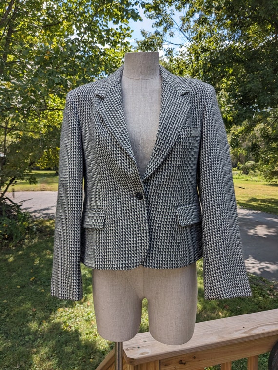 Vintage 90s Evan Picone Wool Blazer