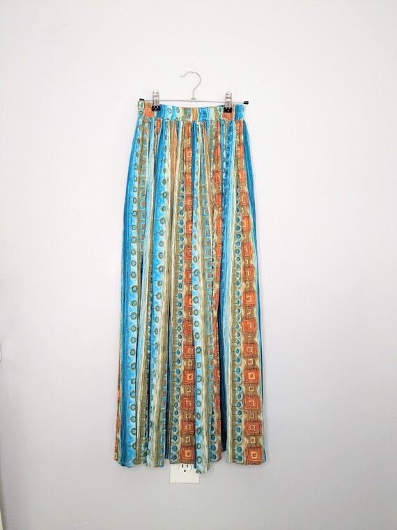 Vintage 90s Funky Maxi Skirt by Scott Taylor