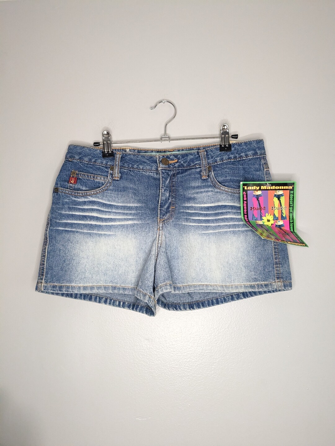 Y2K Deadstock Mudd Micro Hip Hugger Shorts - Etsy