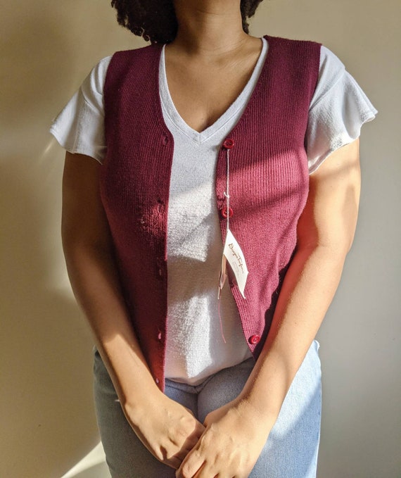 60s Deadstock Sweater Vest by Dayne Taylor - image 2