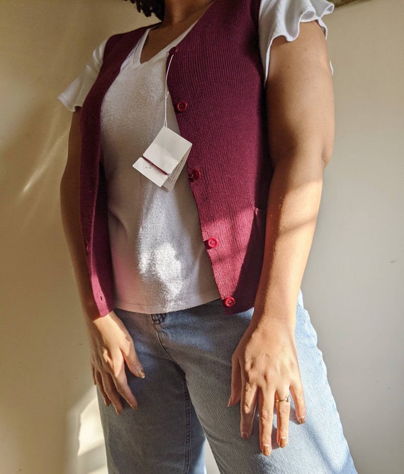 60s Deadstock Sweater Vest by Dayne Taylor