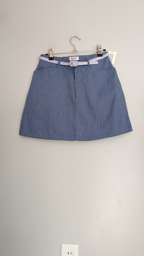 90s/Y2K Deadstock Esprit Mini Skirt - image 1