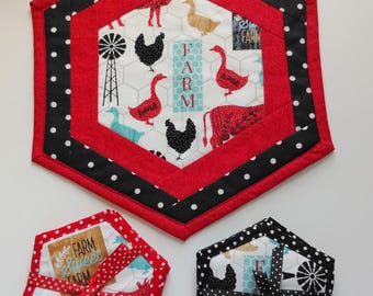 Farmhouse Theme Table Set