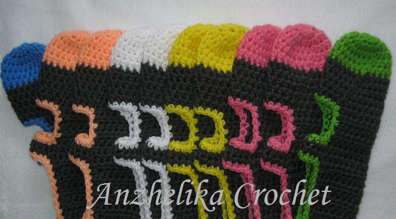 Kani Slippers, Crochet Slippers, Women Crochet Slippers, Teen Crochet Slippers image 7