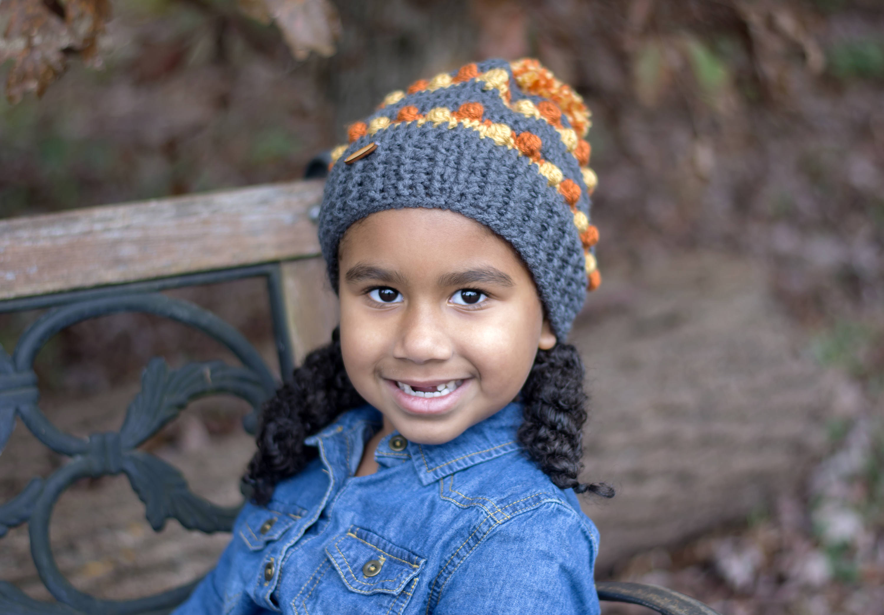 Crochet Popcorn Beanie, Unisex Pom Pom Hat - Etsy display picture 2