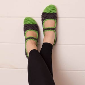 Kani Slippers, Crochet Slippers, Women Crochet Slippers, Teen Crochet Slippers image 9
