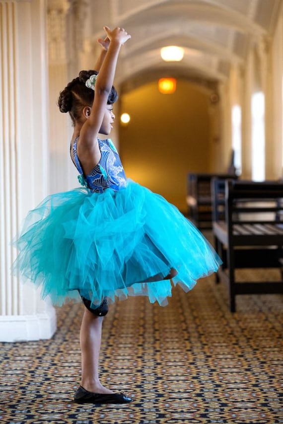 Liputa Tutu Dress Ankara Dress Kitenge Dress African Print Dress Ankara Tutu Dress
