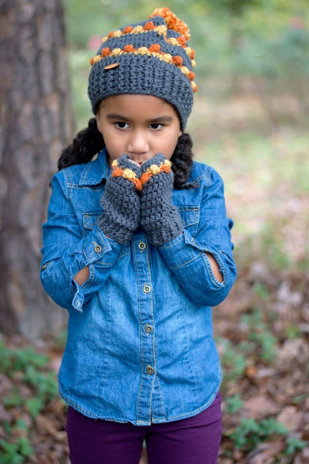 WOODEN SHIPS Popcorn Bobble Pom Pom Beret Beanie WOODEN SHIPS Popcorn Bobble Pom Pom Beret Beanie  main image 3
