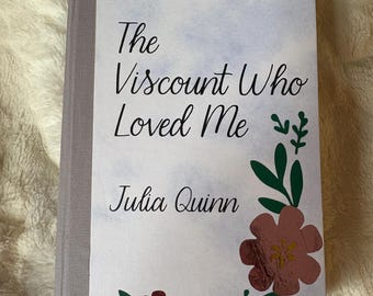 Handmade Bridgerton Book, The Viscount Who Loved Me
