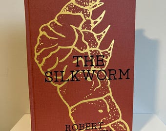 Hand Bound Copy of The Silkworm by Robert Galbraith