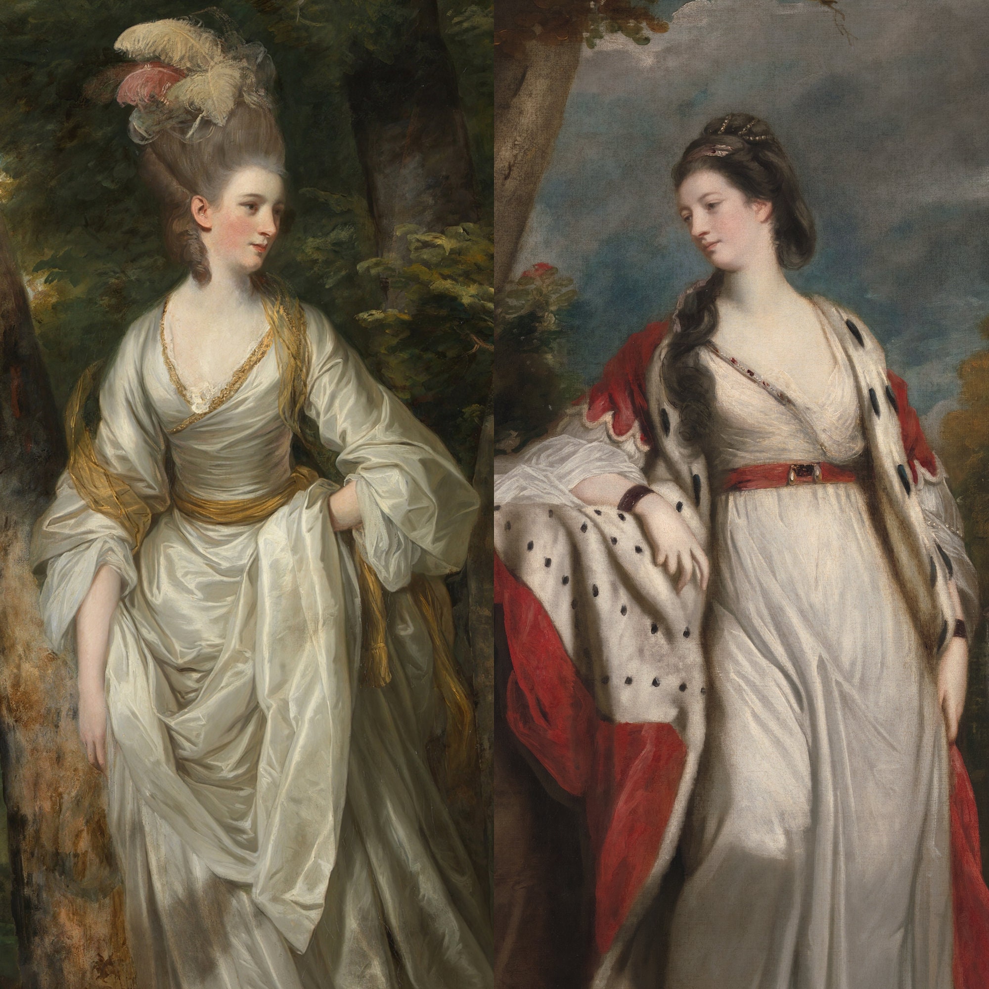 Sir Joshua Reynolds Images Set (6 Paintings) - DIGITAL DOWNLOAD - Etsy