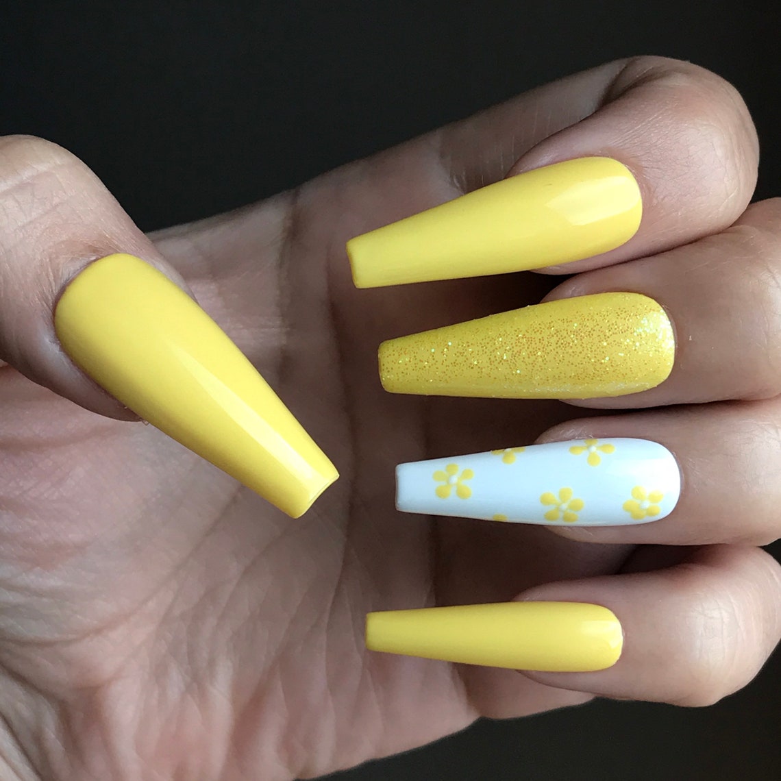 Long Press-on Nails | Etsy