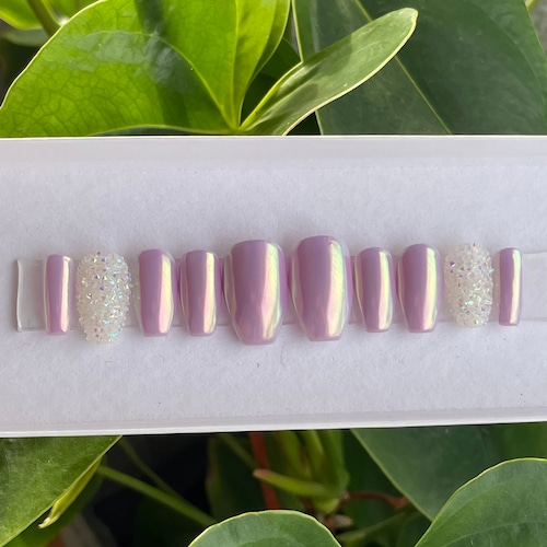 Long Press-on Nails - Etsy