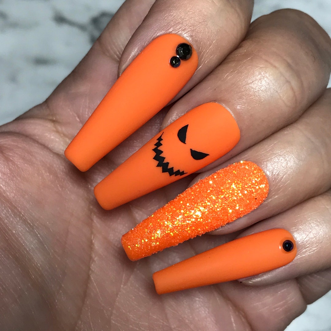 Long Press-on Nails - Etsy