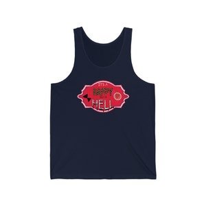 Hazbin Hotel inspired Unisex Jersey Tank