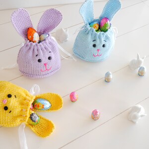 Knitting Pattern Bunny Bag No.159E image 2