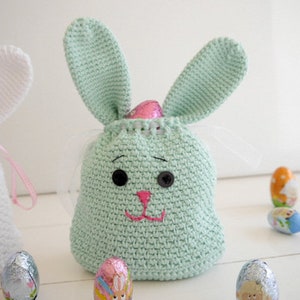 Crochet Pattern Cute Bunny Bag No.160E image 4