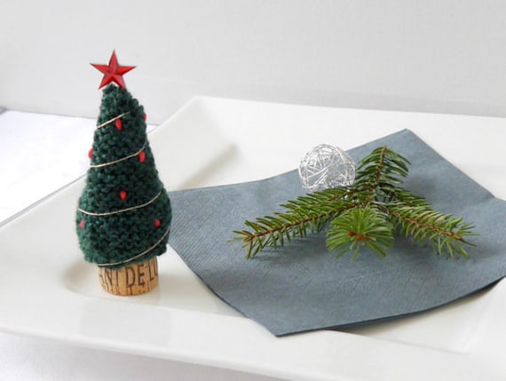 Strickanleitung Tannenbaum Weihnachtsbaum Deko No124