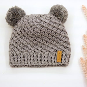 Knitting Pattern Baby Set Asterisk Hat & Shoulder Cape no.185E image 2