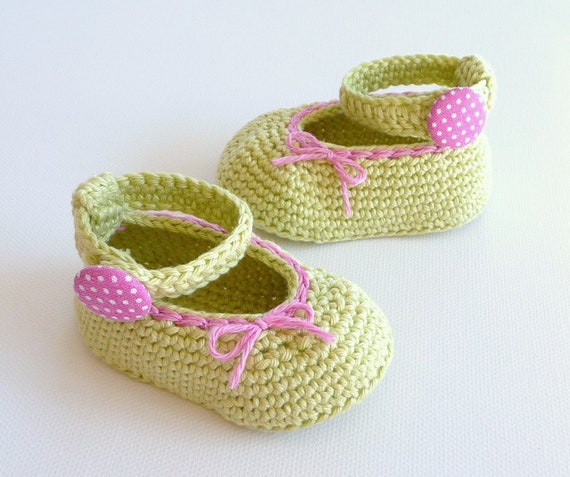 Häkelanleitung Babyschuhe Ballerinas häkeln No.8 Häkelanleitung Babyschuhe Ballerinas häkeln No.8